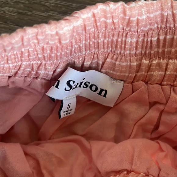 En Saison Riley Stripe Midi Skirt - Picture 12 of 13